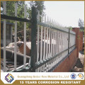 Exterior Ornamental Wrought Iron Residential Fencing